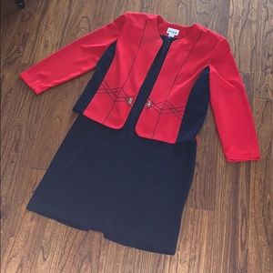 Vintage Dress & Jacket Set